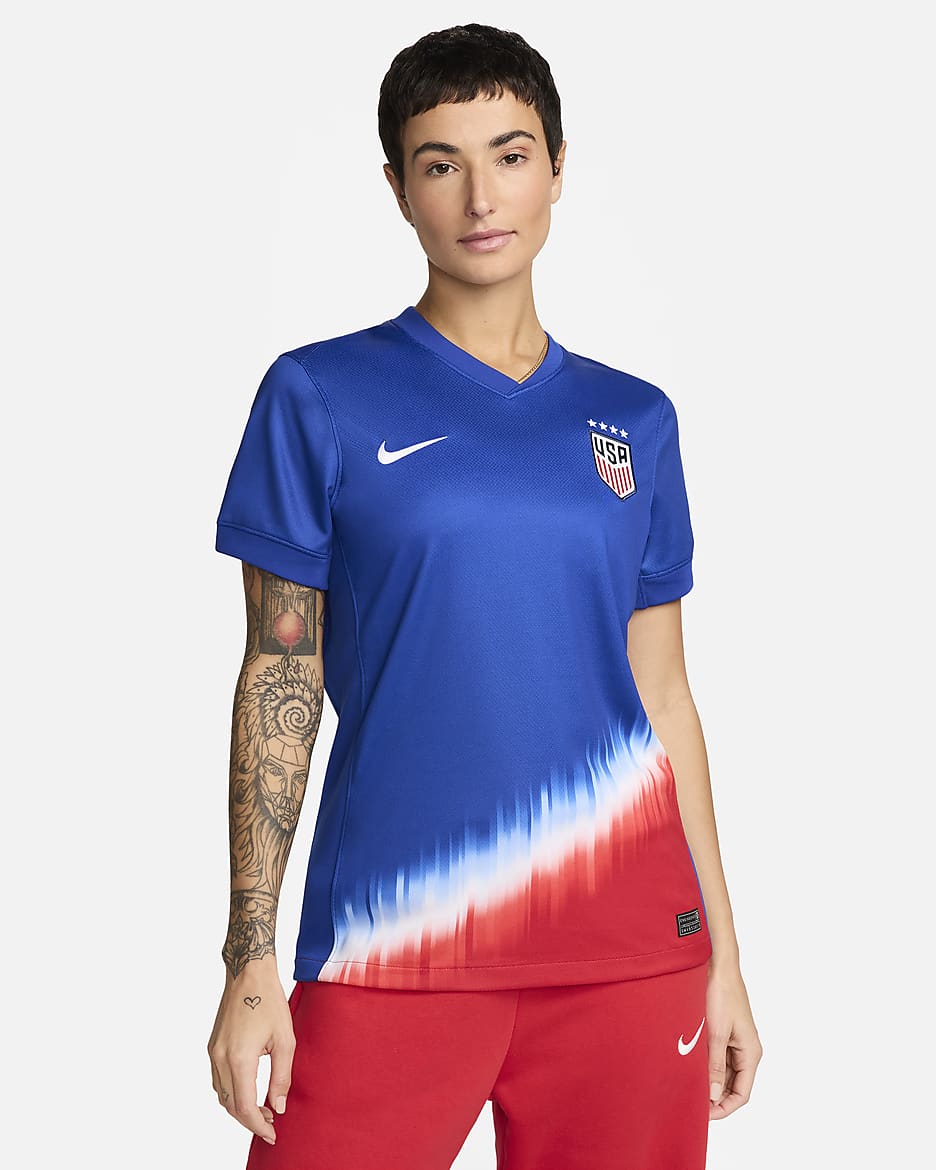 USWNT 2024 Stadium Away Women s Nike Dri FIT Soccer Replica Jersey